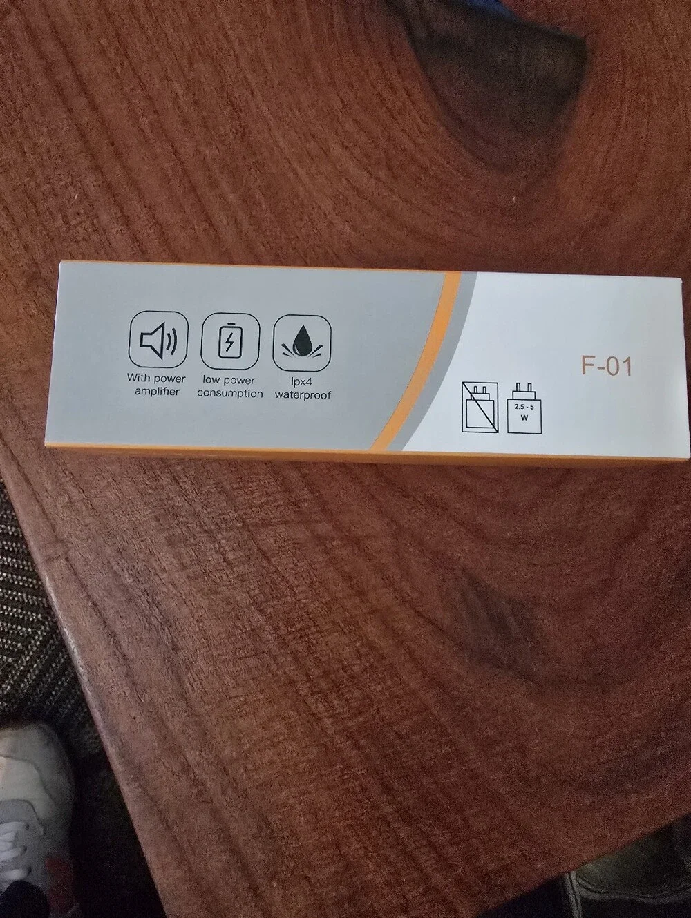 F-01 Smart Glasses Wireless Headset in Black and Gray